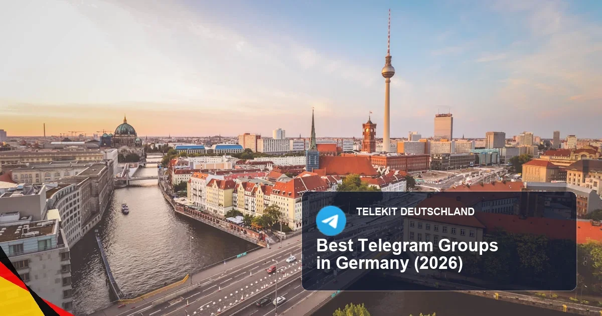Best Telegram Groups in Germany to Join in 2026: The Ultimate List