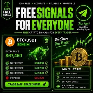 FREE CRYPTO SIGNALS FOR EVERYONE telegram Group link