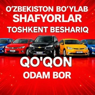 O'ZBEKISTON BO'YLAB TOSHKENT BESHARIQ QO'QON SHAFYORLARI telegram Group link