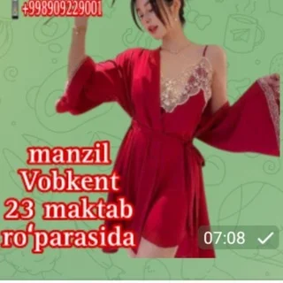 VOBKENT!TUNGI 💃VA 👙 ICHKI kiyimlar👍❤️❤️❤️ telegram Group link